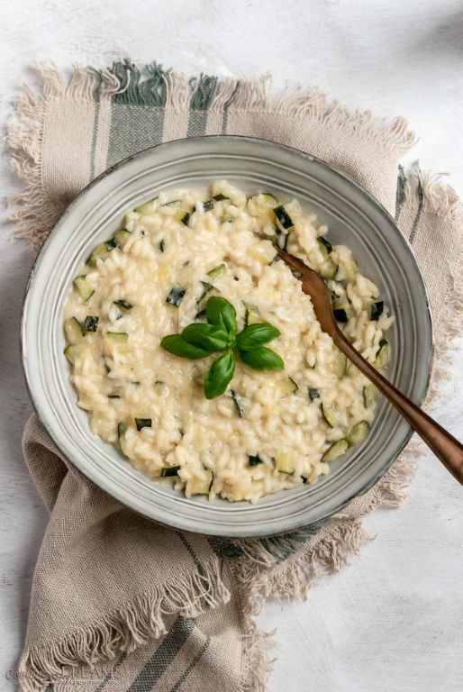 Creamy Mirepoix Risotto with Parmesan