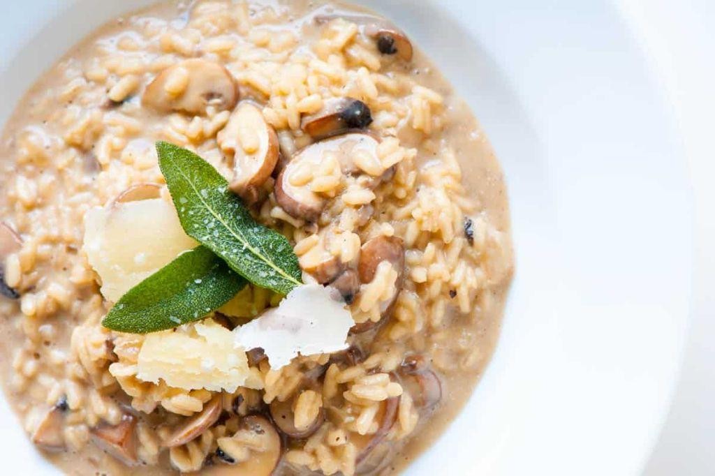 Creamy Mushroom Risotto