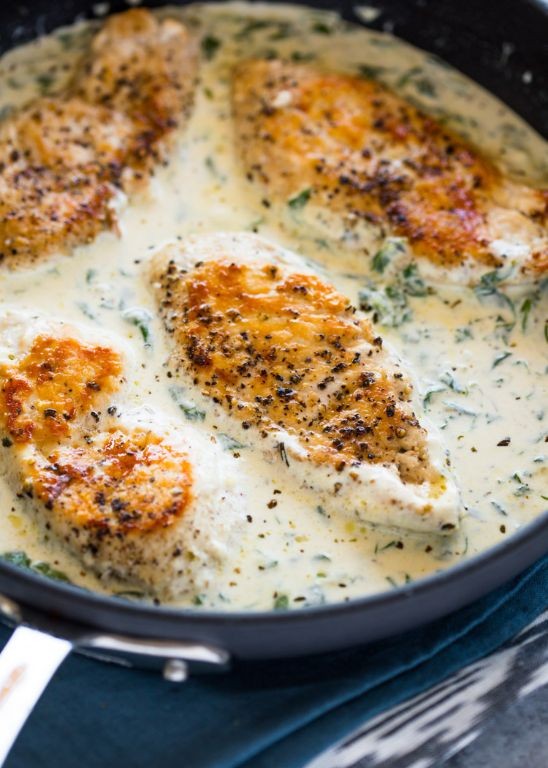 Creamy Parmesan Chicken Breast