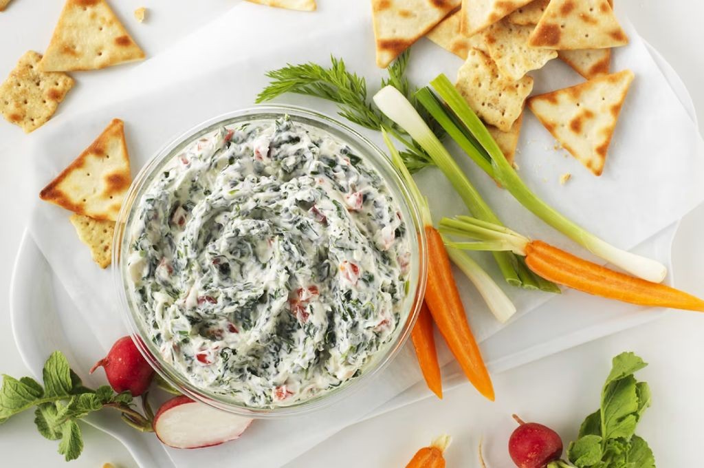 Creamy Philadelphia Spinach Dip