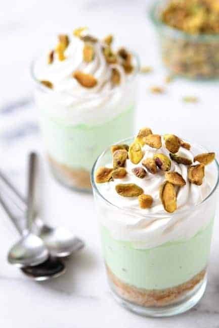 Creamy Pistachio Pudding Parfait