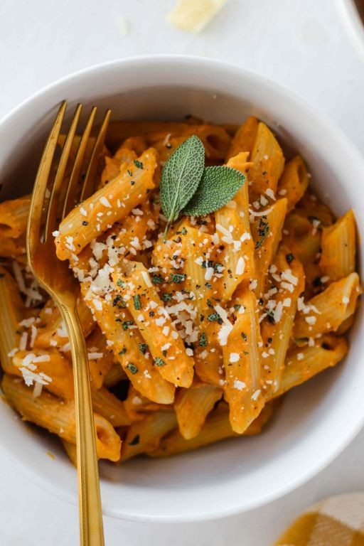 Creamy Pumpkin Sage Pasta