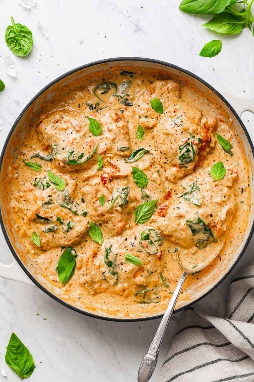 Creamy Sun-Dried Tomato Chicken Thighs