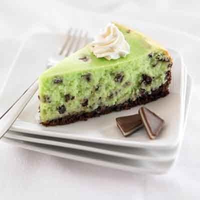 Creme de Menthe Cheesecake