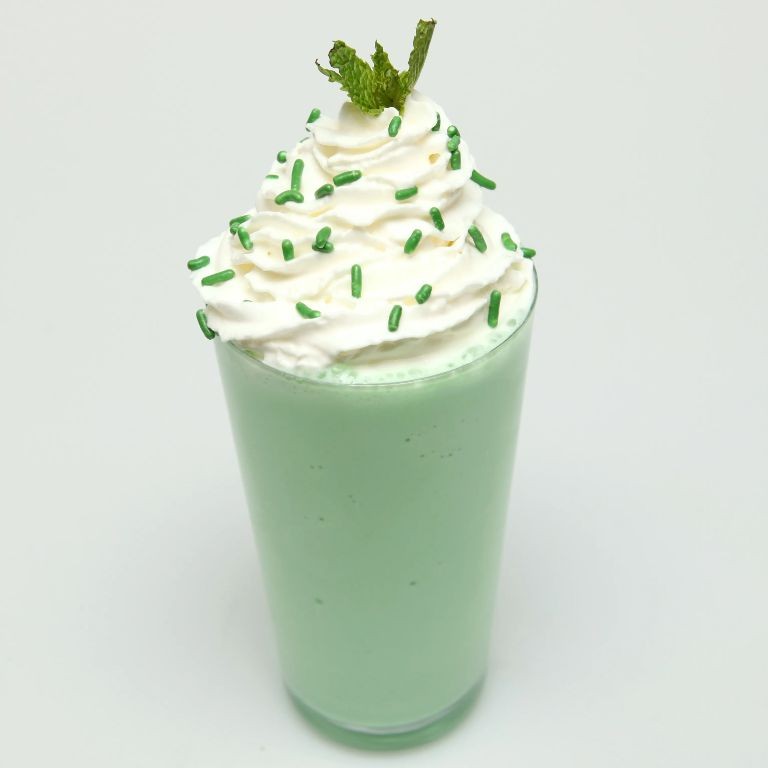Creme de Menthe Milkshake