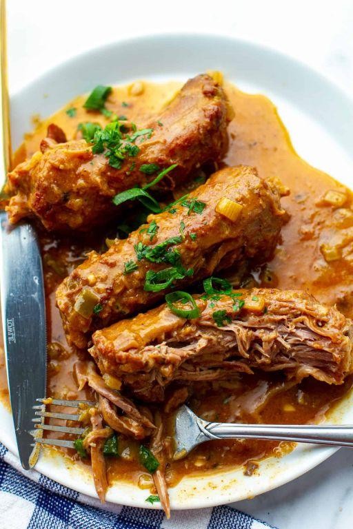 Creole Turkey Neck Étouffée