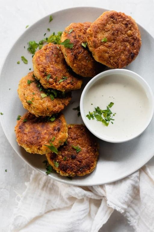 Crispy Chickpea Flour Fritters