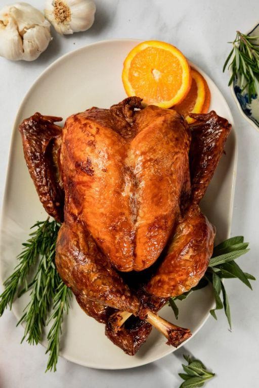 Crispy Skin Butterball Turkey with Rosemary Rub