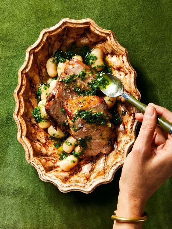 Crispy Skin Pork Picnic with Fennel Rub