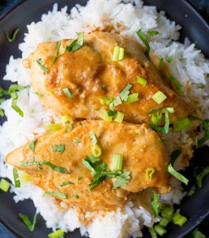 Crock Pot Chicken Legs in Peanut Sauce