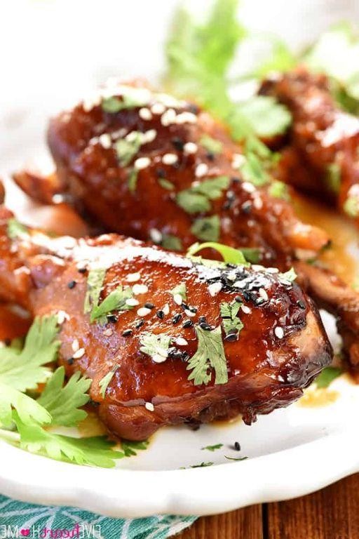 Crock Pot Chicken Legs with Sweet Chili Glaze