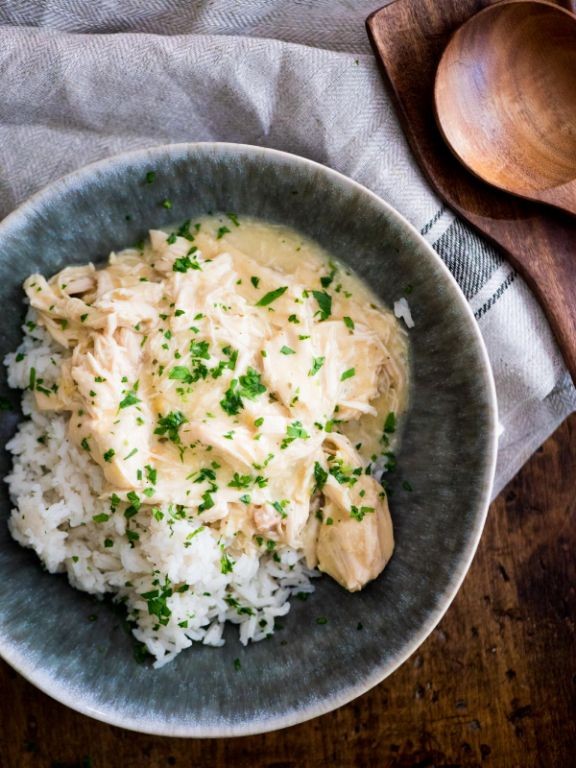 Crockpot Ranch Chicken and Rice Casserole