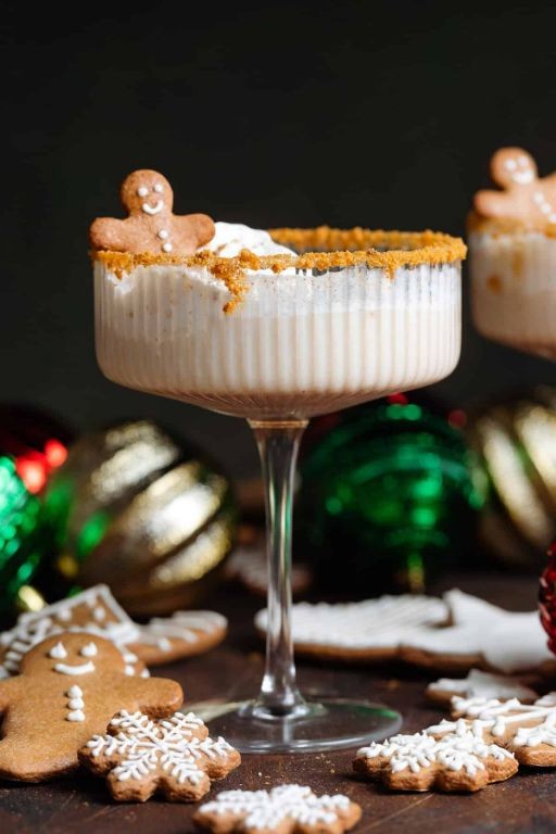 Crown Royal Gingerbread Martini