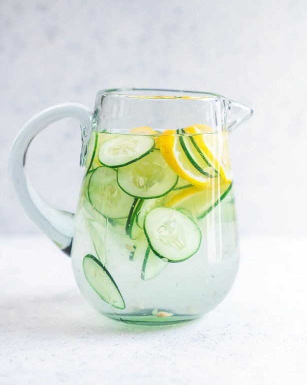 Cucumber Lemon Detox Water