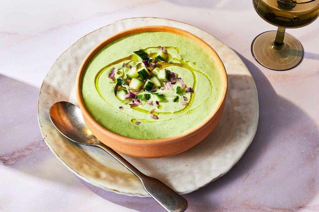 Cucumber Yogurt Soup