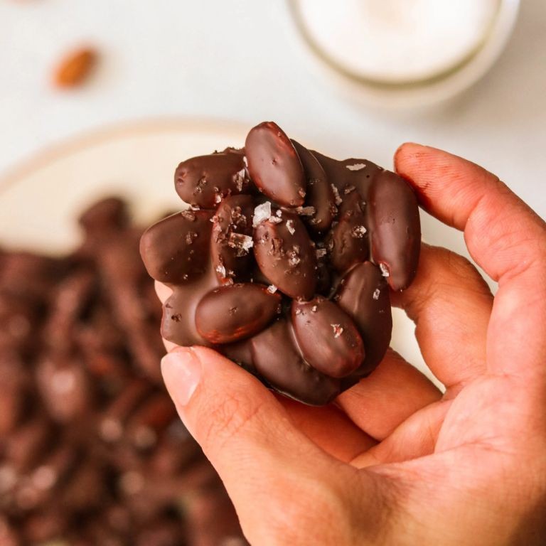 Dark Chocolate Almond Clusters