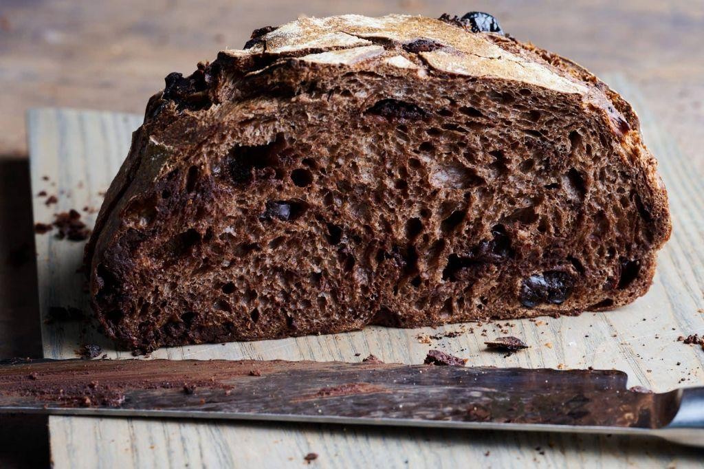 Dark Chocolate and Cherry Bread