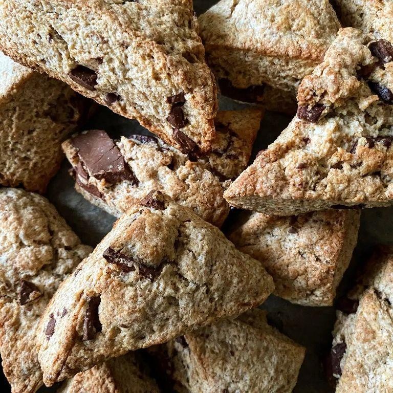 Decadent Starbucks Chocolate Chip Scones