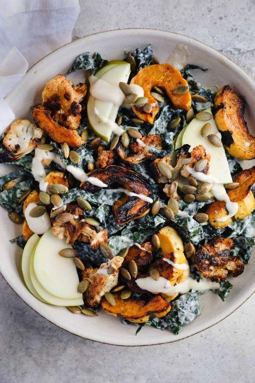 Delicata Squash and Apple Salad