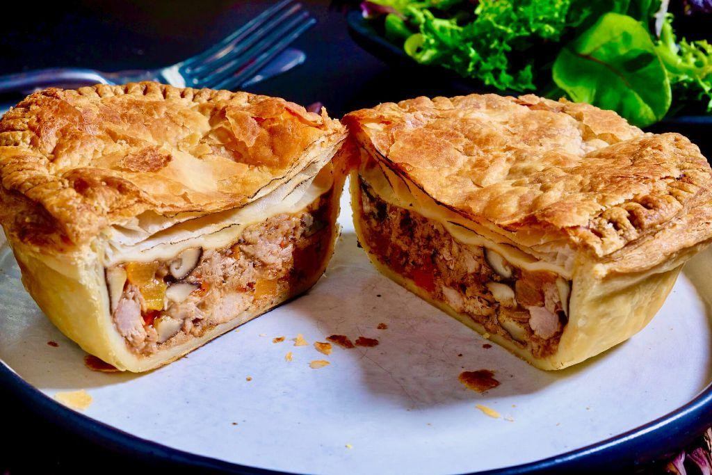 Duck Leg Pot Pie with Flaky Crust