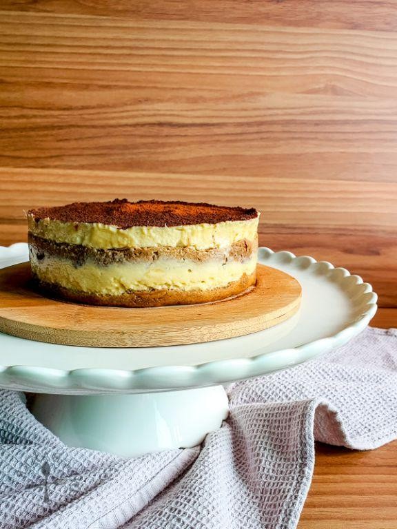 Durian Tiramisu with Espresso Soaked Ladyfingers