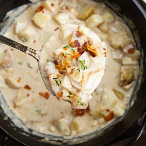 Dutch Oven Clam Chowder