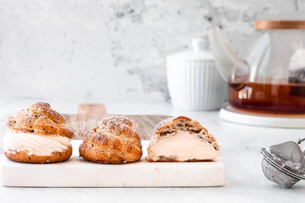 Earl Grey Tea Cream Puffs