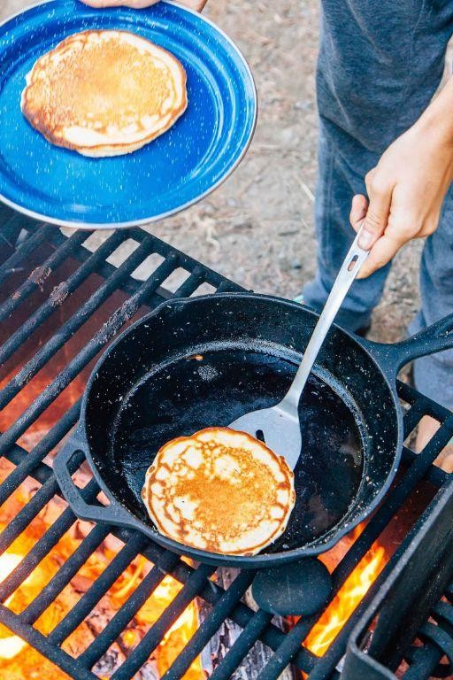 Easy Campfire Pancakes