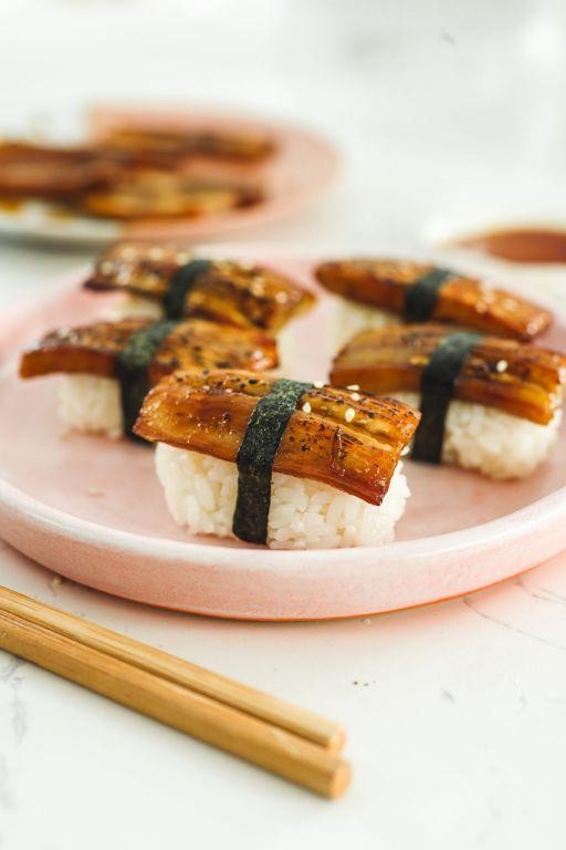 Eggplant Unagi Sushi