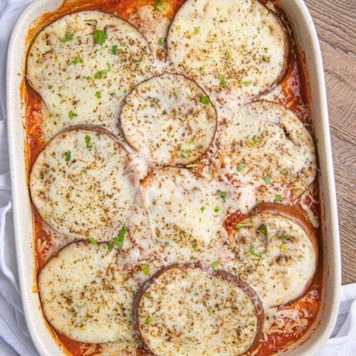 Eggplant and Tomato Lowfat Lasagna