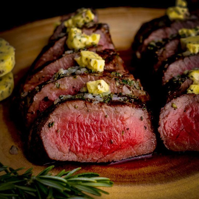 Elk Roast with Roasted Garlic and Shallots