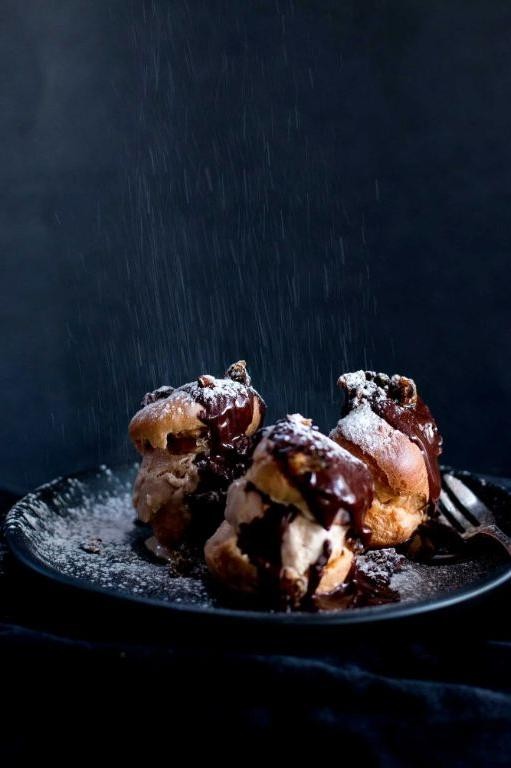 Espresso Coffee Profiteroles