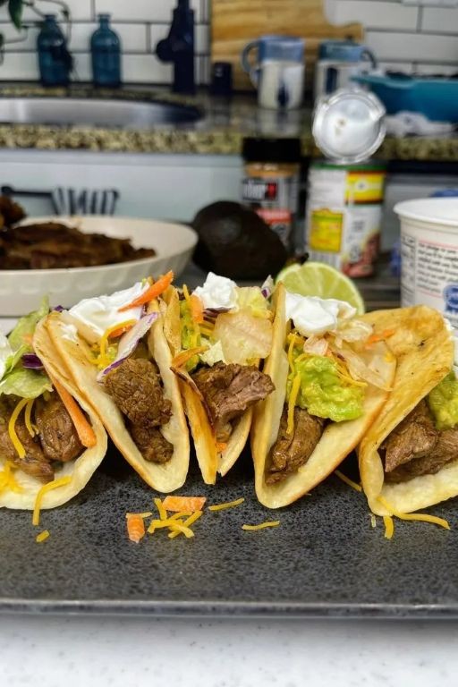 Eye of Round Steak Tacos with Fresh Salsa