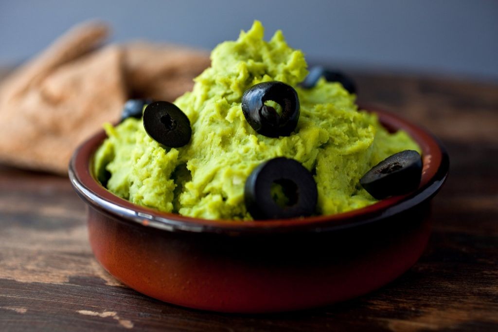 Fava Bean Mash with Olive Oil and Herbs