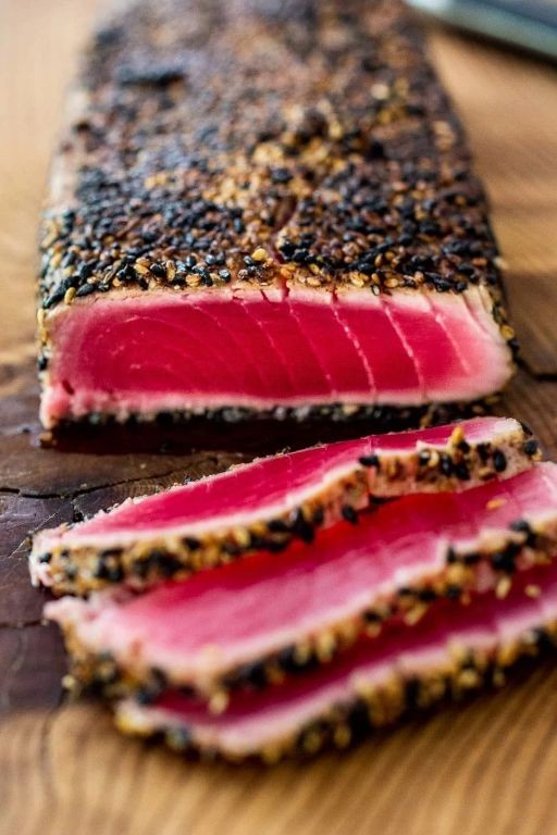 Five-Spice Sesame Tuna Steak
