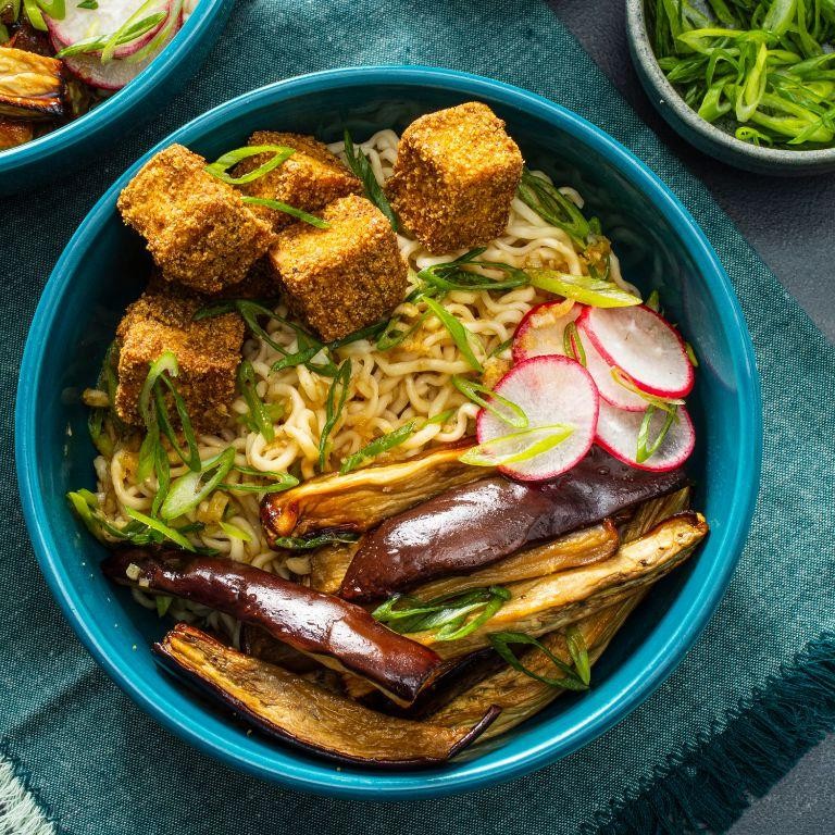 Five-Spice Tofu and Noodle Ramen
