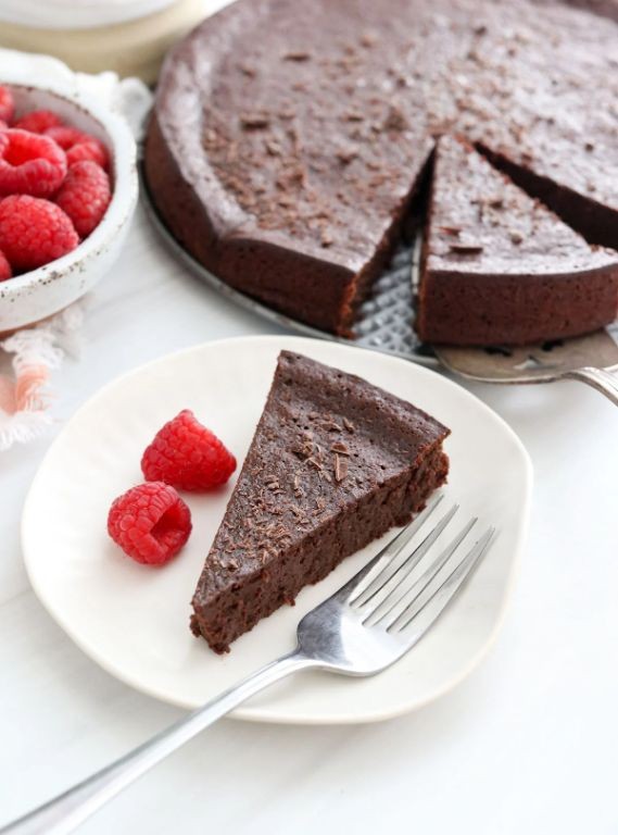 Flourless Chocolate Cake with Stevia