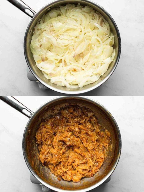 French Onion Soup with Caramelized Shallots