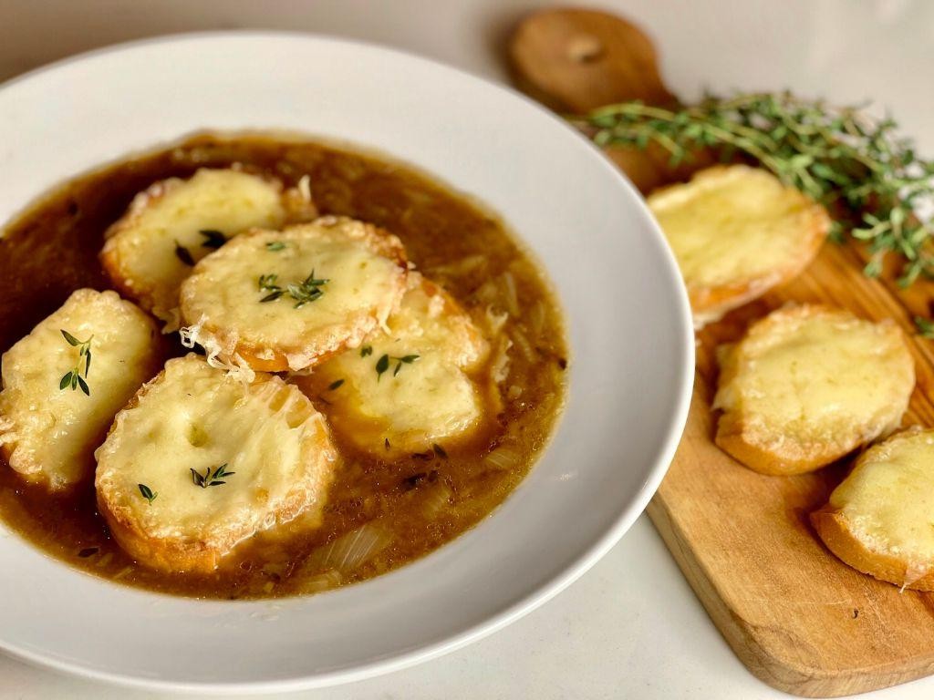 French Onion Soup with Gruyère