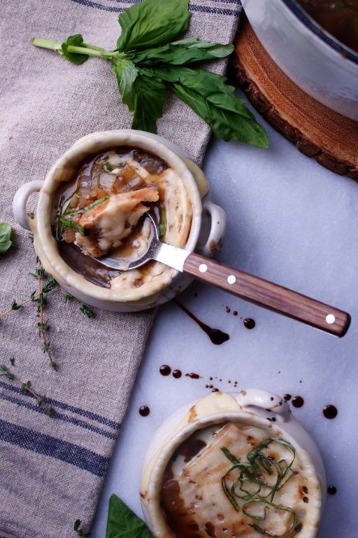 French Onion Wedding Soup Twist