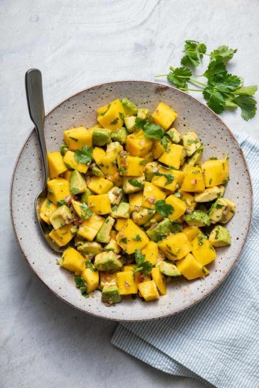 Fresh Mango Avocado Salad