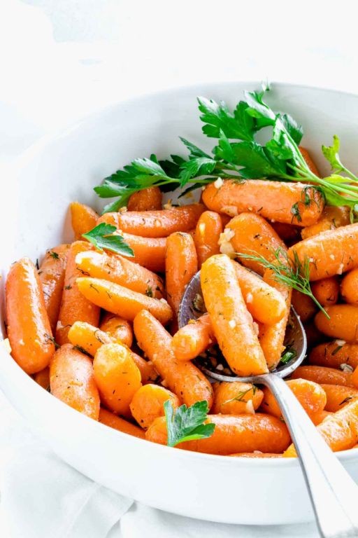 Garlic Butter Baby Carrots