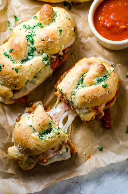 Garlic Butter Chicken Parmesan Sub
