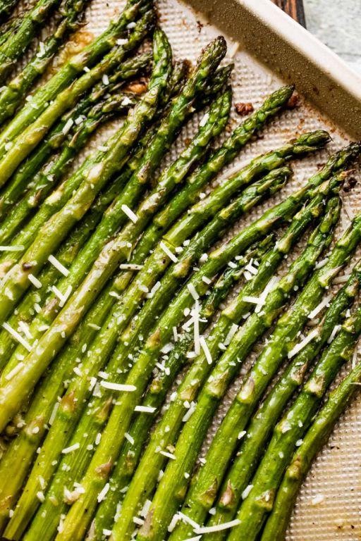 Garlic Butter Roasted Asparagus