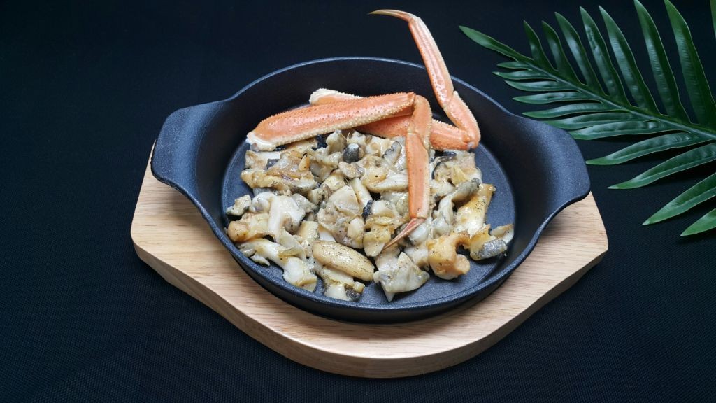 Garlic Butter Sautéed Conch