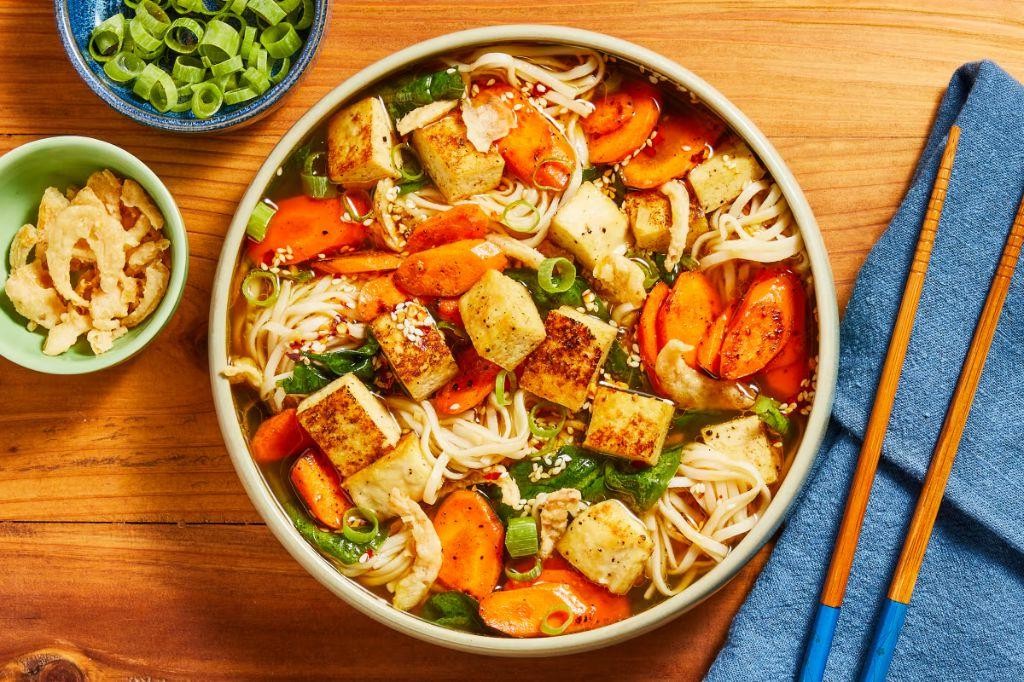 Garlic Ginger Tofu Ramen