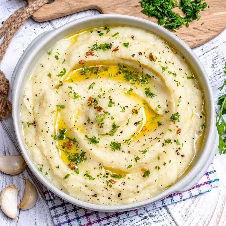 Garlic Mashed Cauliflower