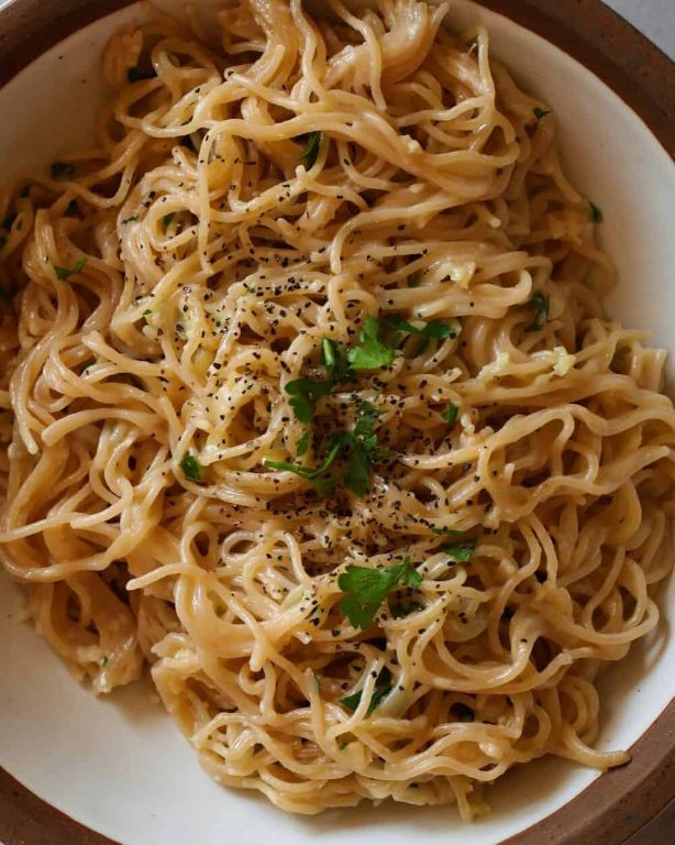 Garlic Parmesan Ramen