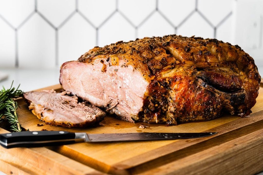 Garlic and Herb Roasted Pork Picnic