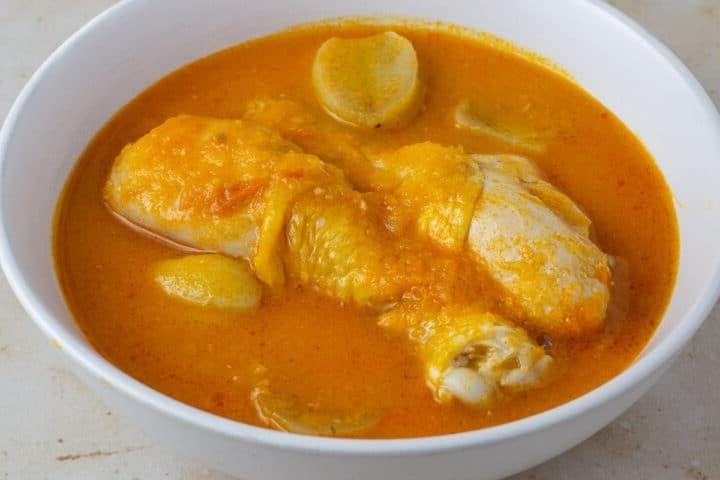 Ghanaian Light Soup with Chicken